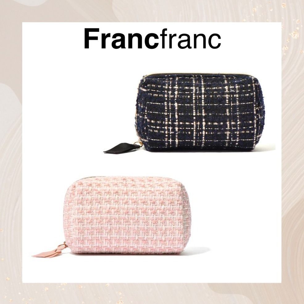Francfranc】ツイード ポーチ S (ポーチ) 99650022【BUYMA】