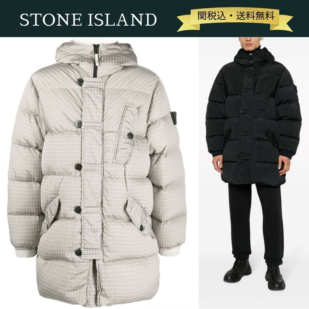 関税・送料込】STONE ISLAND 23AW☆MACRO RIPSTOP ダウン (STONE