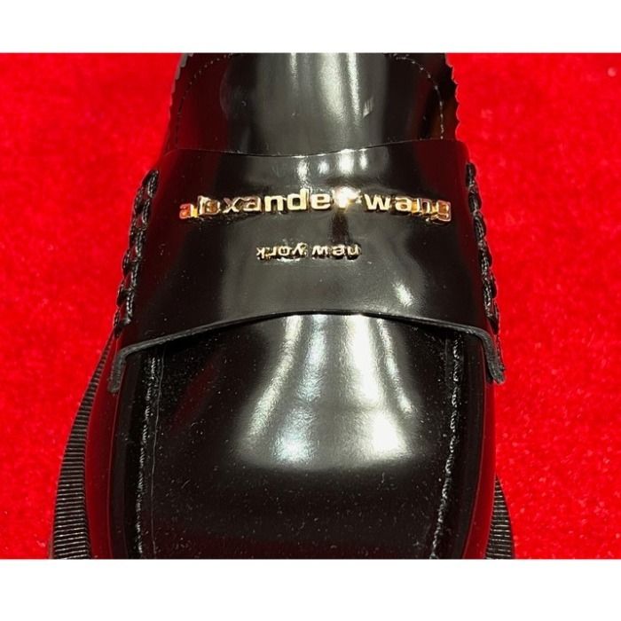 美脚効果 厚底ローファー【alexanderwang 】Carter Platform
