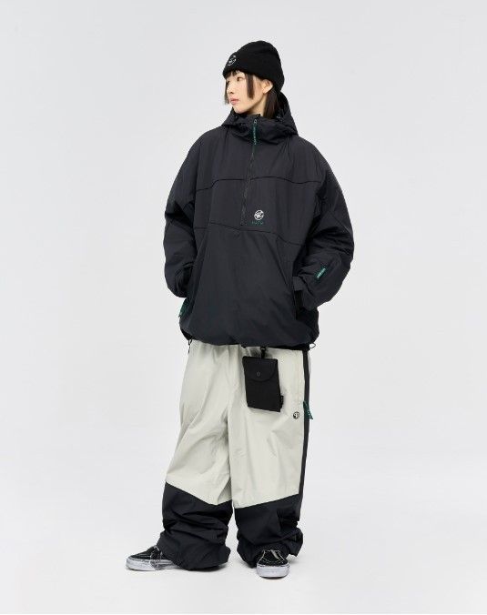 GAFH】韓国スノボ G 2-TONE BLOCK PNT (GAFH/メンズ・スノーウェア