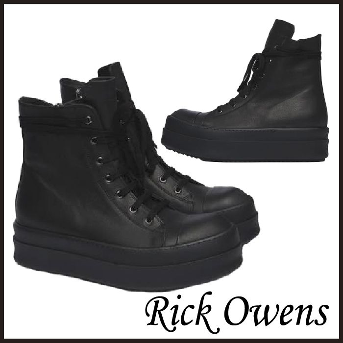 Rick Owens リックオウエンス メガバンパースニーカー レザー (RICK