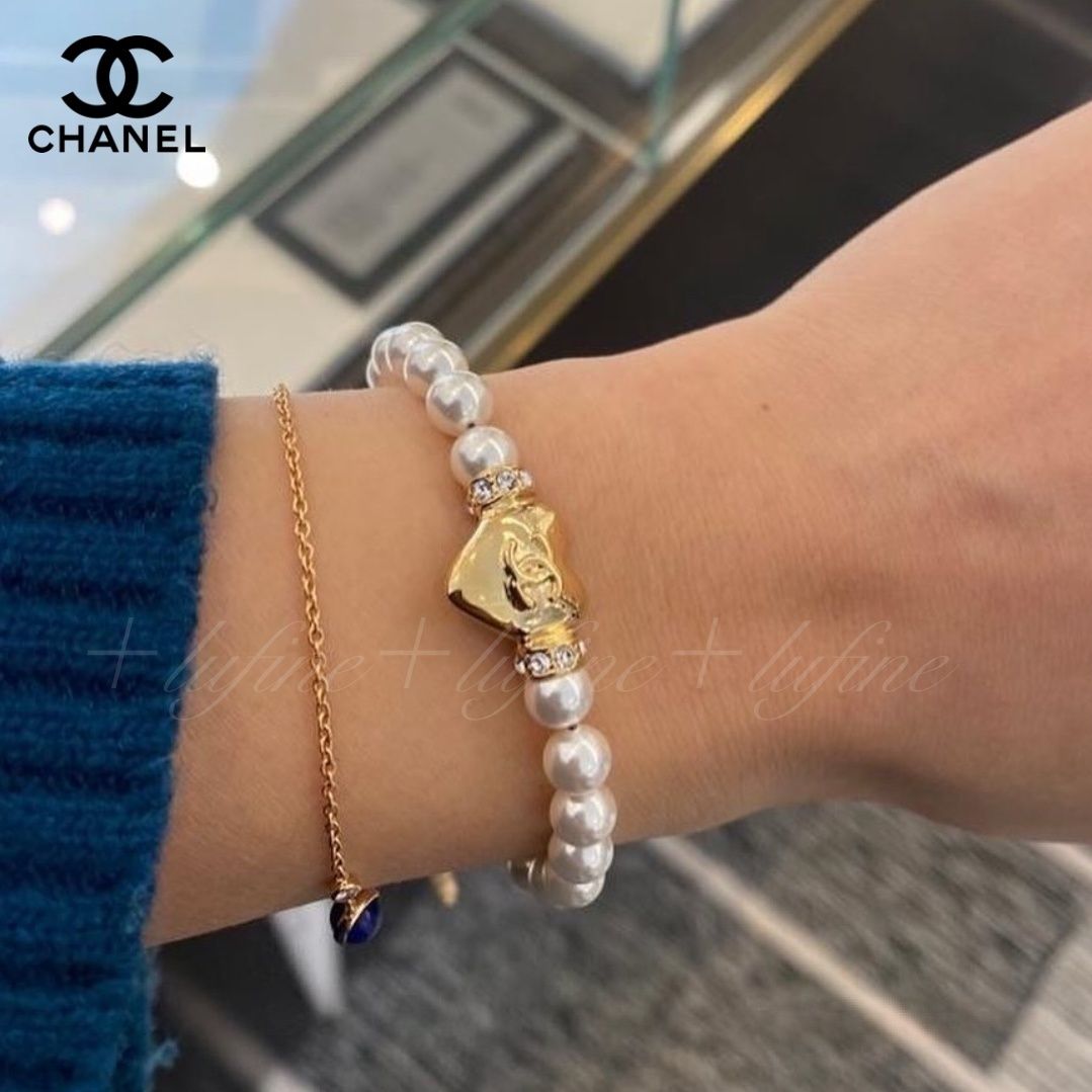 新作！24P☆】CHANEL/シャネル ブレスレット パール ハート (CHANEL