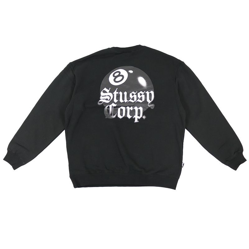 ステューシー ロゴ スウェット トレーナー 8ボール フリース (STUSSY