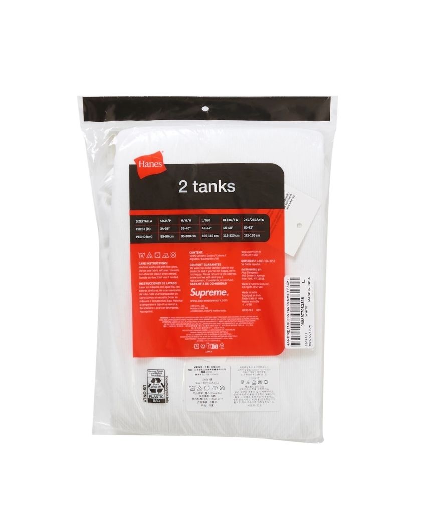Supreme MM6 Maison Margiela Hanes Tagless Tank Top (1 Pack