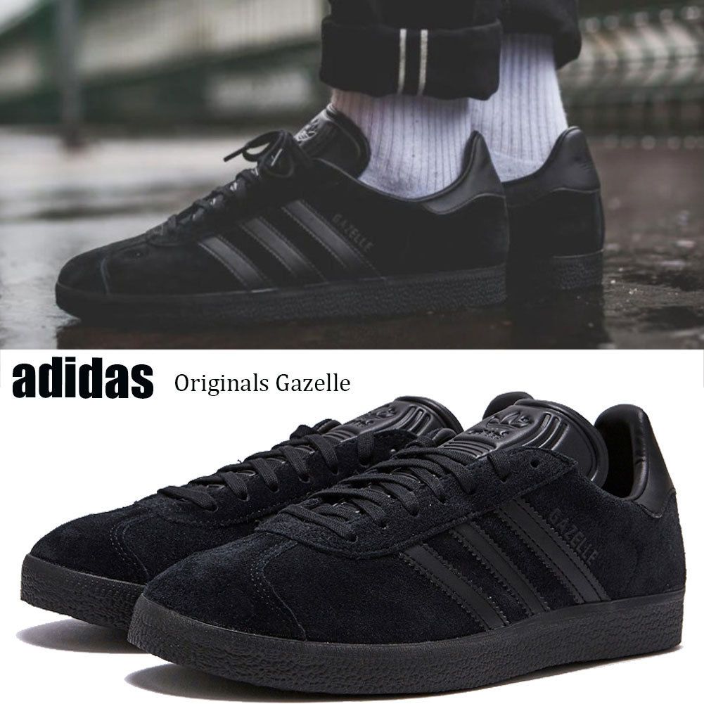 ◇adidas◇Originals Gazelle Triple Black 韓国発 22~30cm (adidas