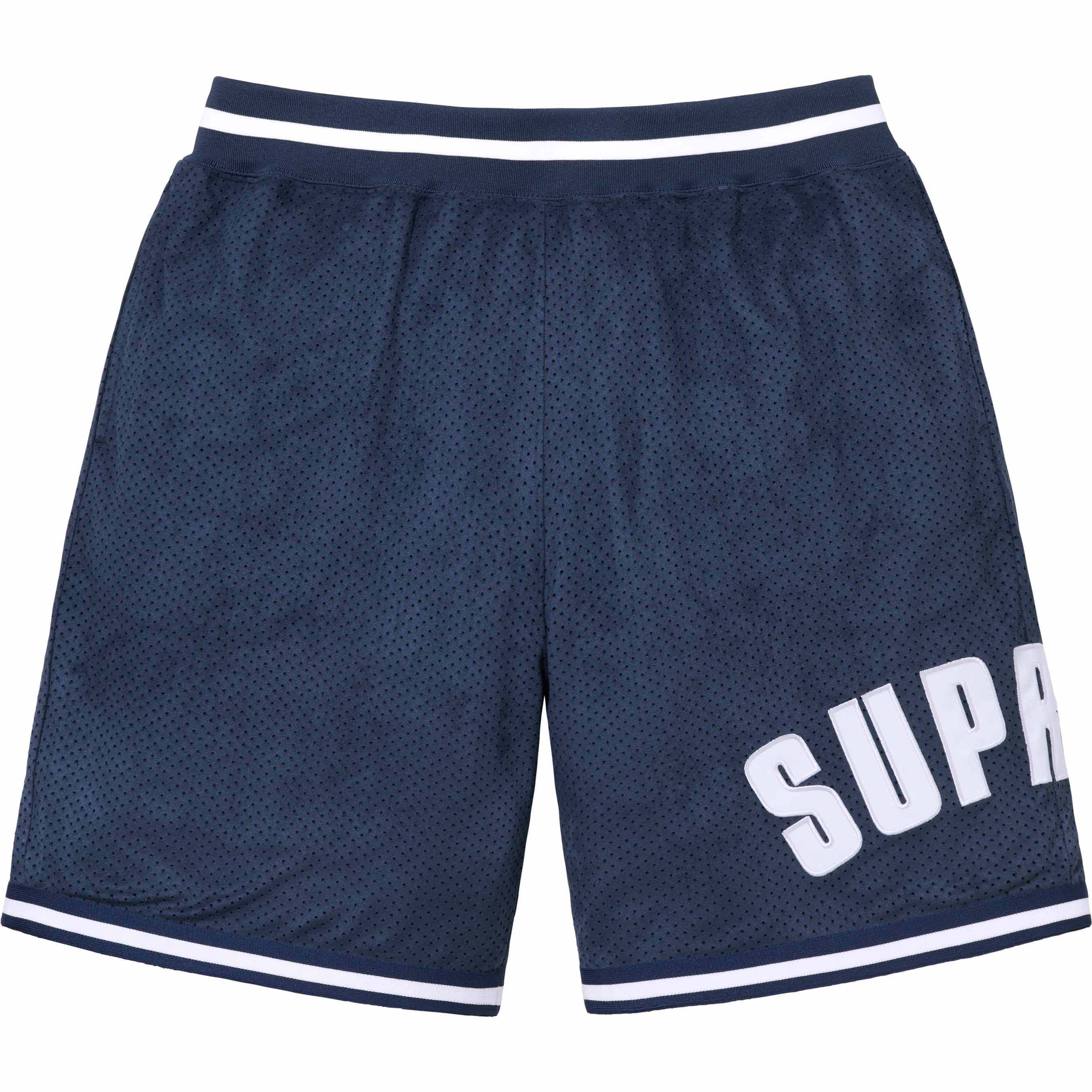 SS24 Supreme Ultrasuede Mesh Short - メッシュ ショーツ (Supreme