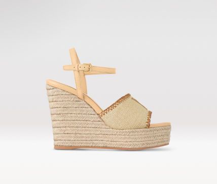 夏の定番ウェッジソール♪】ルイヴィトン サンダル 厚底 (Louis