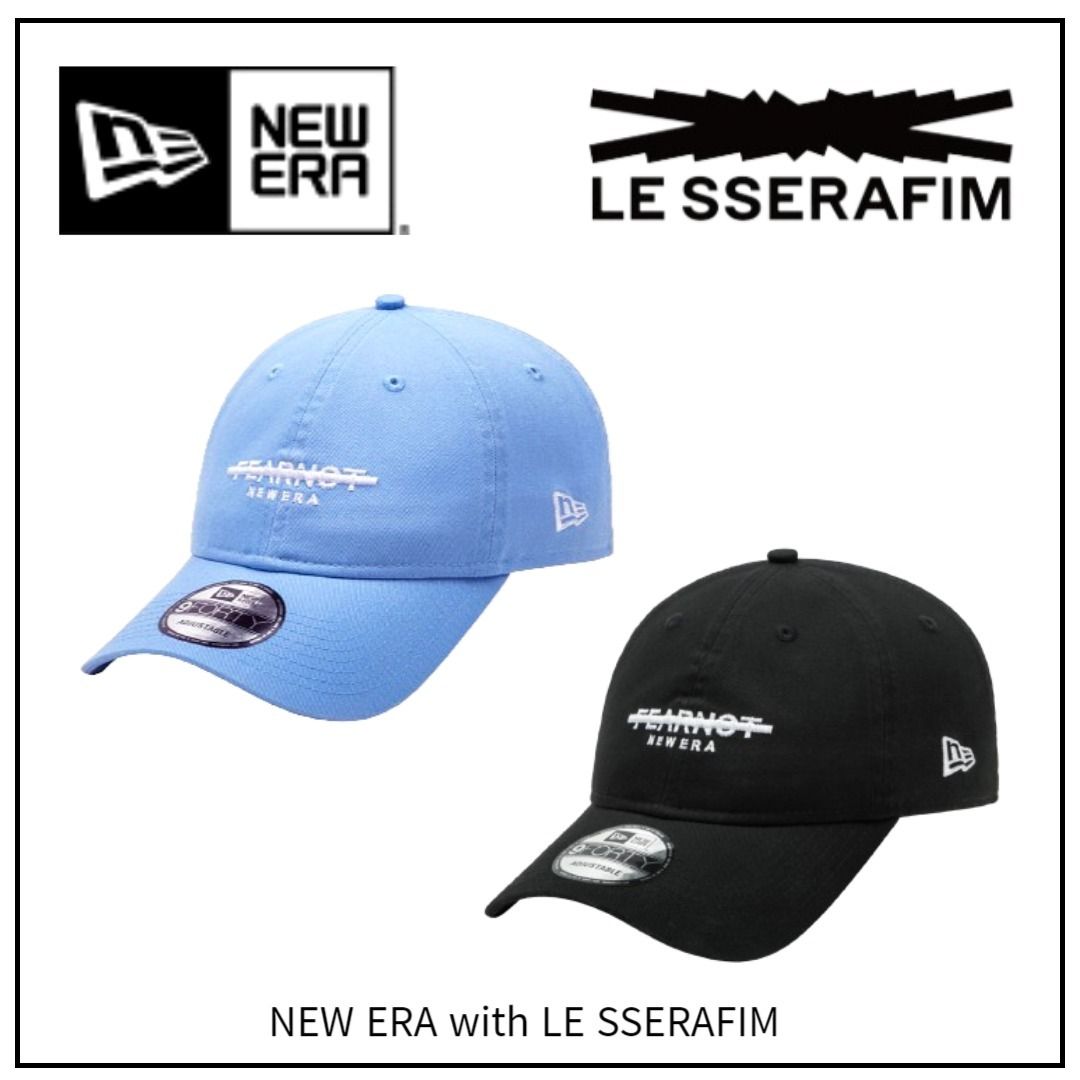 韓国】ニューエラ□ルセラフィムコラボ□追跡送料込 (New Era/キャップ