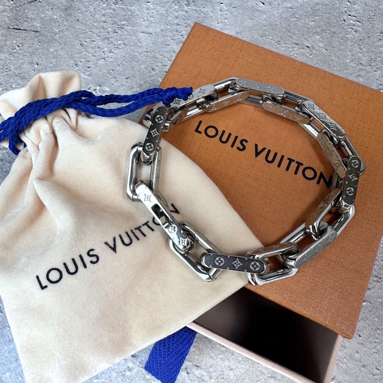 Louis Vuitton モノグラムチェーン ブレスレット (Louis Vuitton