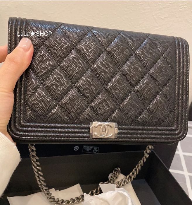 見つけたら即買い】ボーイシャネル チェーンウォレット (CHANEL/長財布