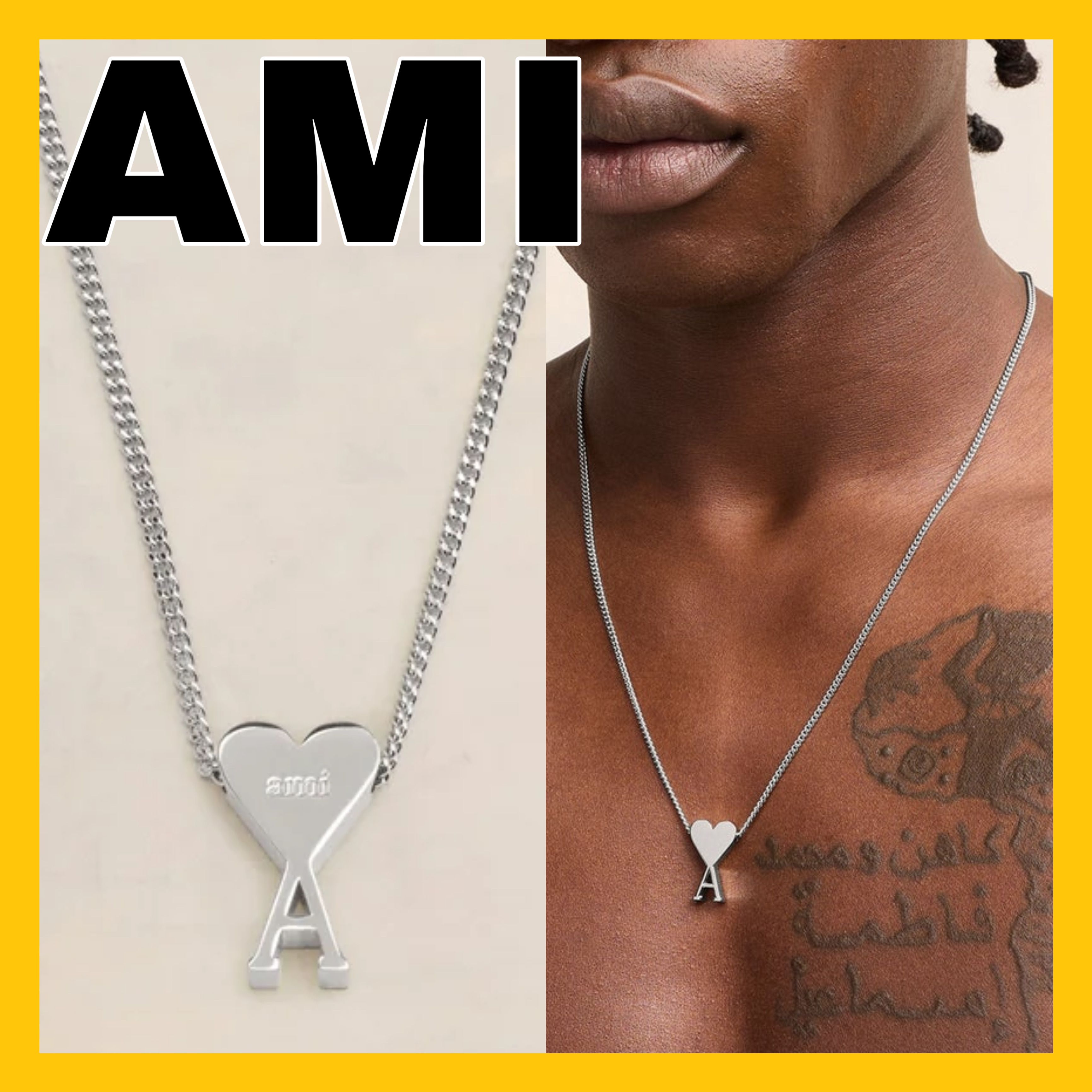 AMI PARIS AMI DE COEUR ハートロゴ ネックレス (AMI PARIS/ネックレス