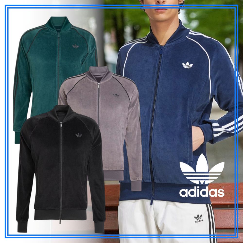 早い者勝ち 大人気 adidas ベロア トラックジャケット (adidas