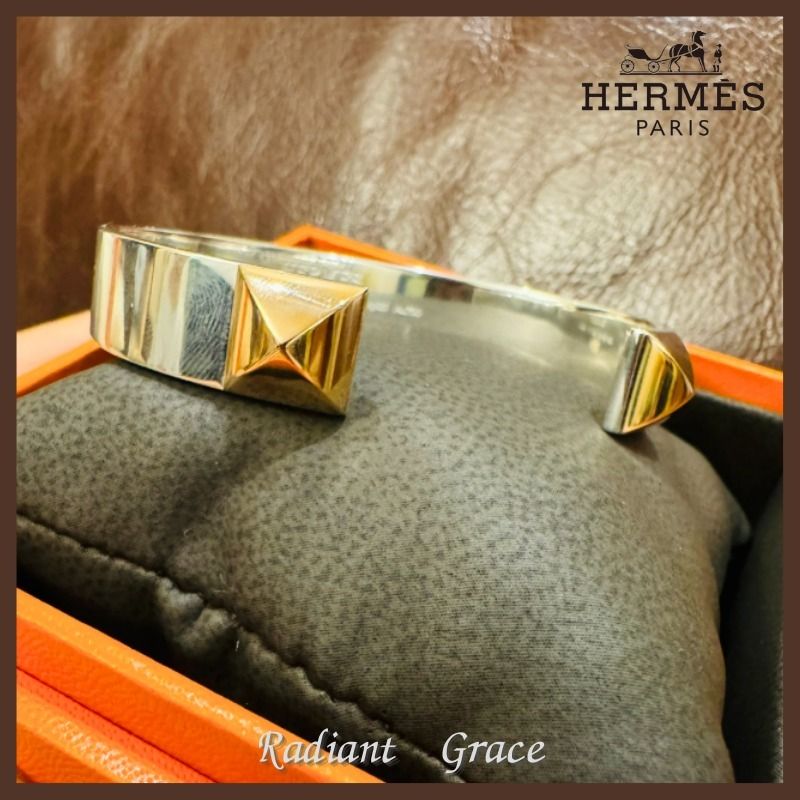 上品♪》HERMES ブレスレット 《エルメス・クルー・ドゥ・H》 (HERMES