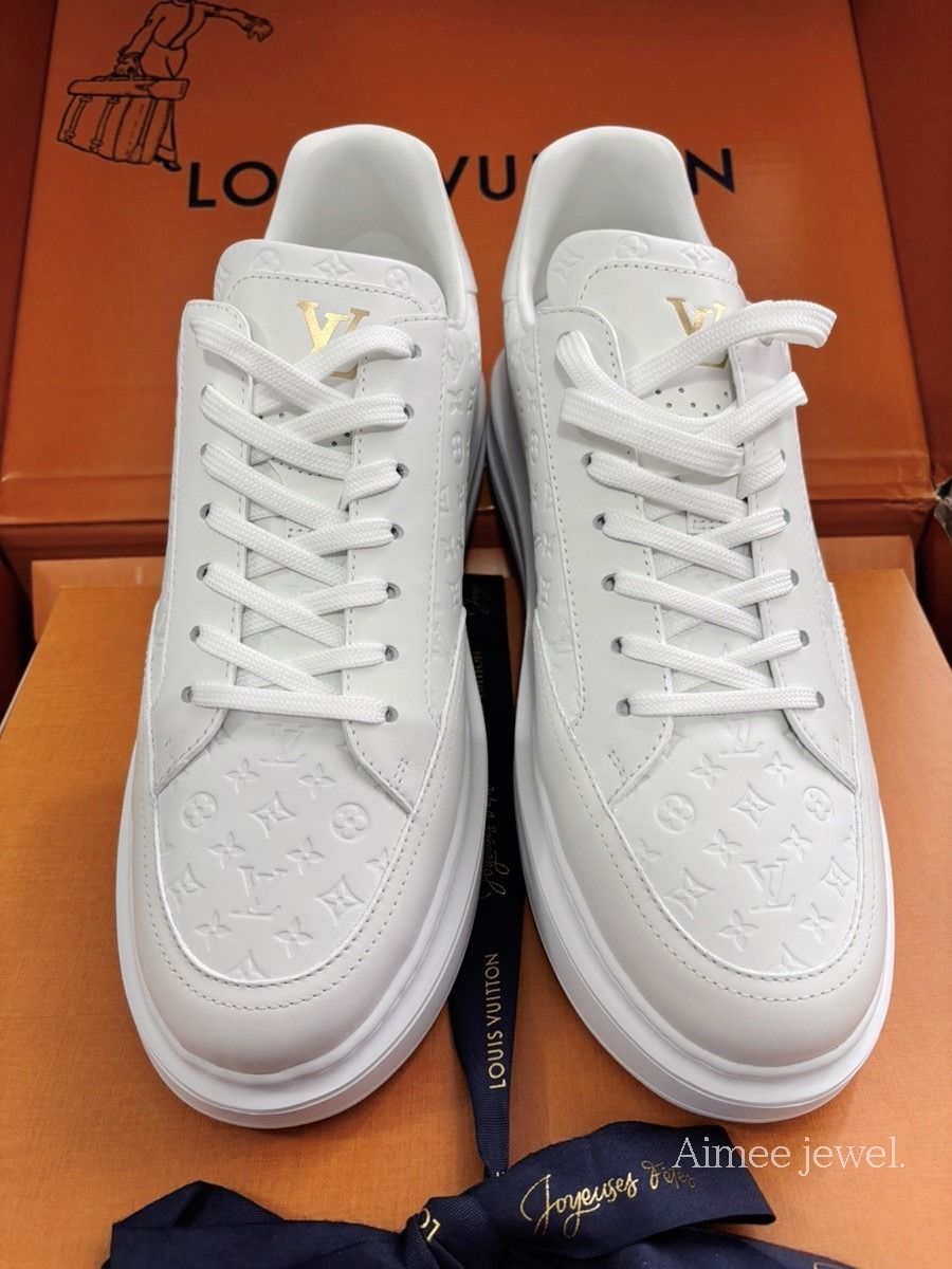 シンプル＊【Louis Vuitton】ビバリーヒルズライン スニーカー (Louis