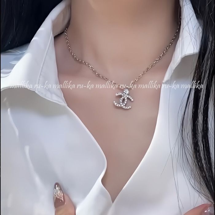 キラキラ華やか☆【CHANEL】CCロゴ ネックレス (CHANEL/ネックレス