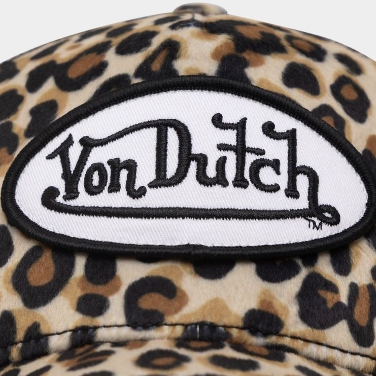 Von Dutch ボンダッチ 帽子 メッシュキャップ レオパード (Von Dutch