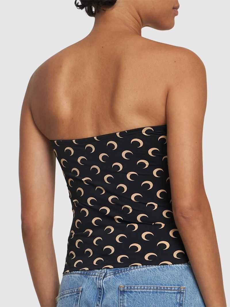 とうあ着用 MARINE SERRE チューブトップ (MARINE SERRE/トップス