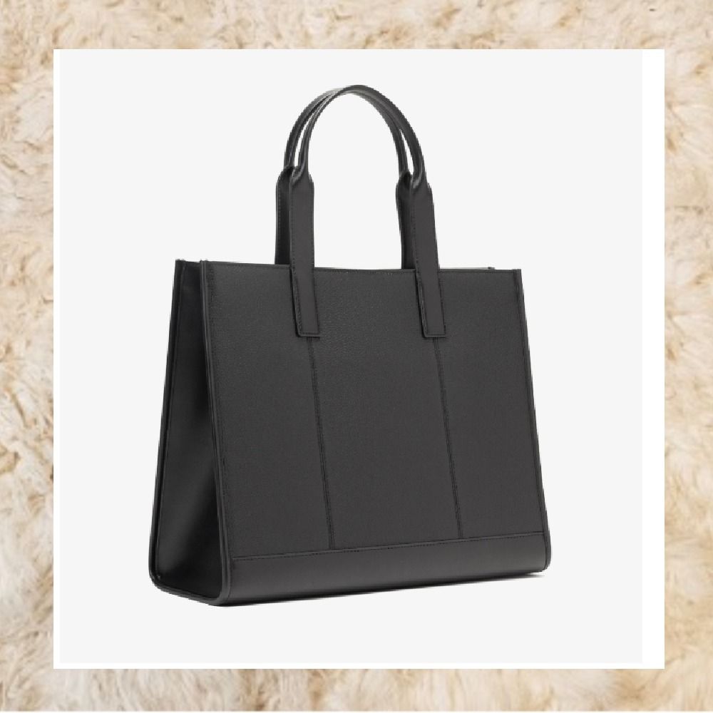 ☆Michael Kors☆即日発送COOPERロゴエンボスぺブルレザートート