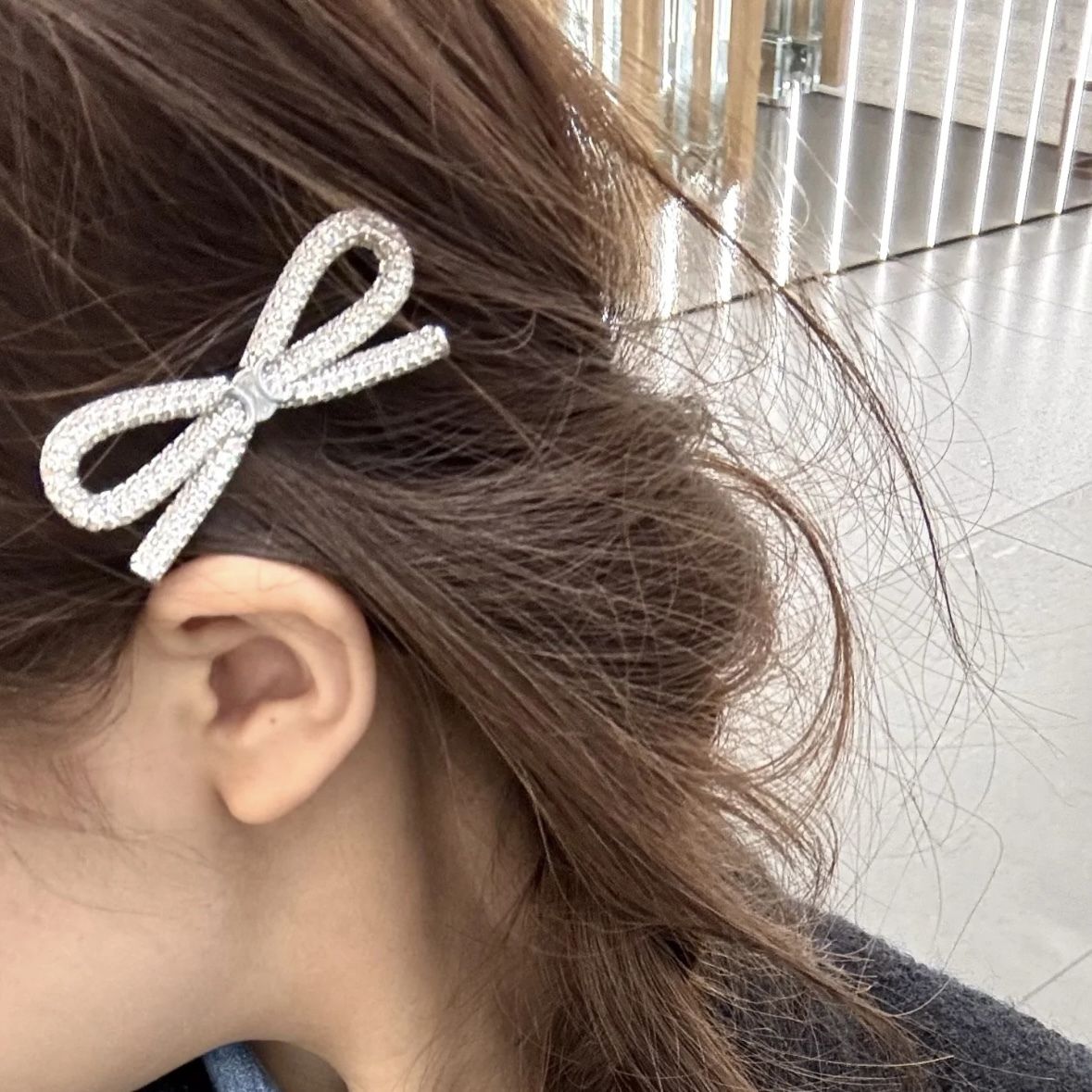 可愛さプラス♡】CELINE ボウ ヘアクリップ (CELINE/ヘアアクセサリー