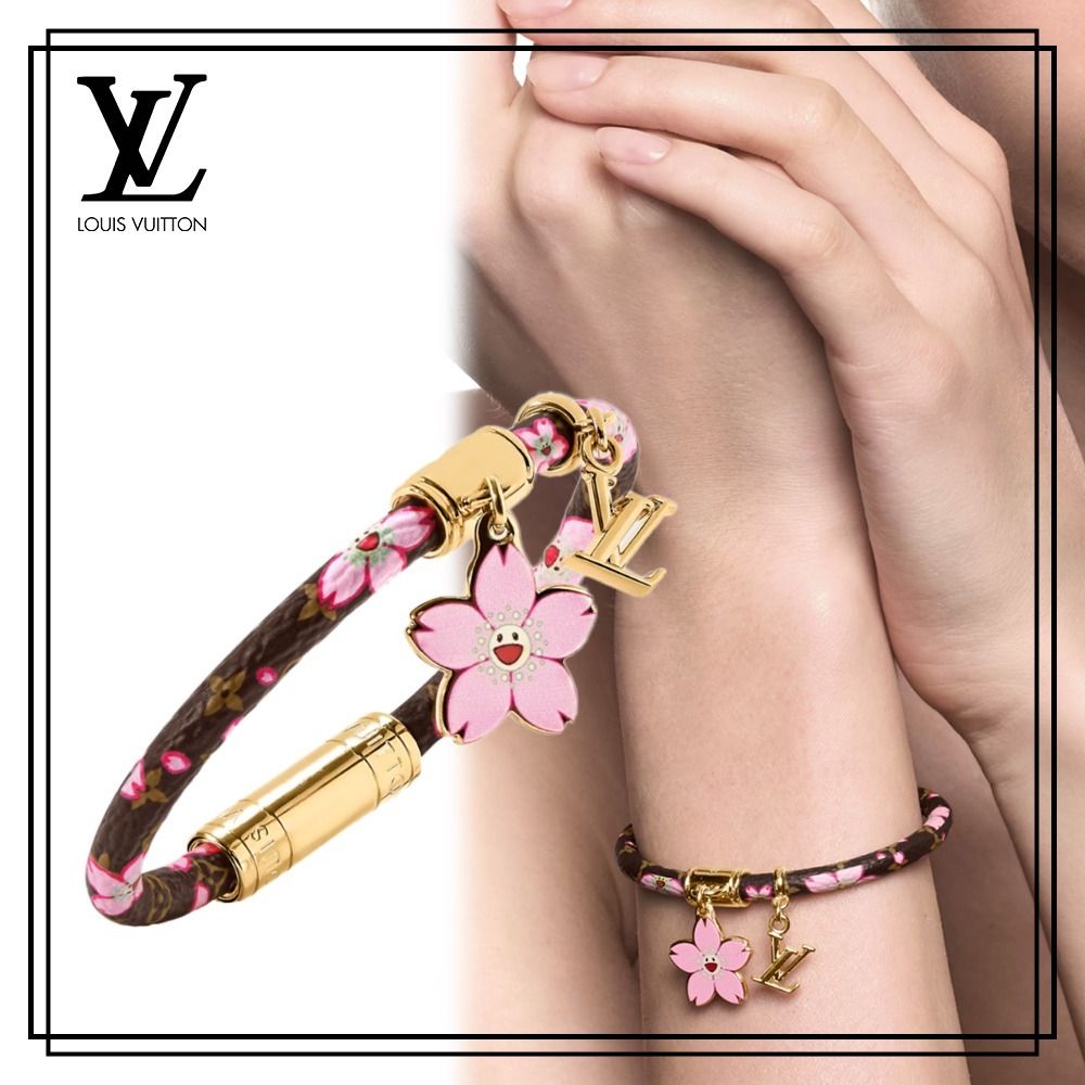 村上隆コラボ【Louis Vuitton】チェリーブロッサム ブレスレット