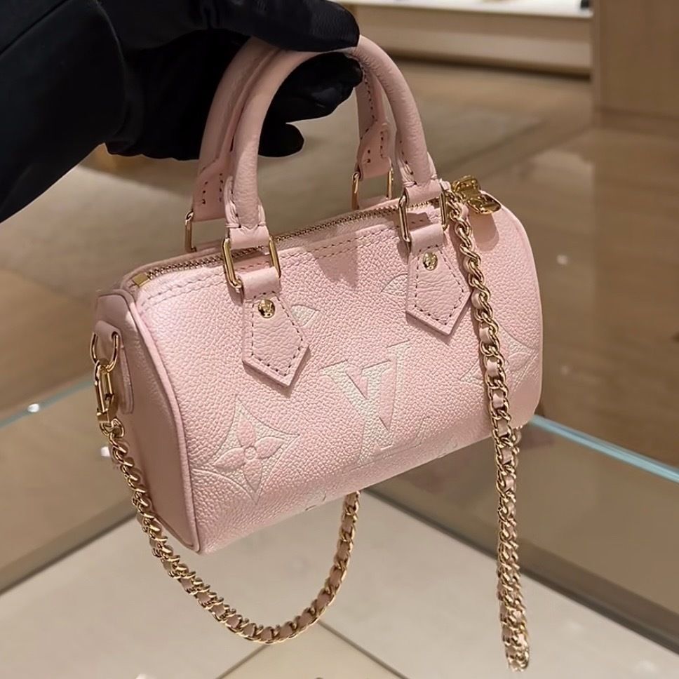 限定ピンクが可愛いすぎる♪ Louis Vuitton ナノ スピーディ (Louis