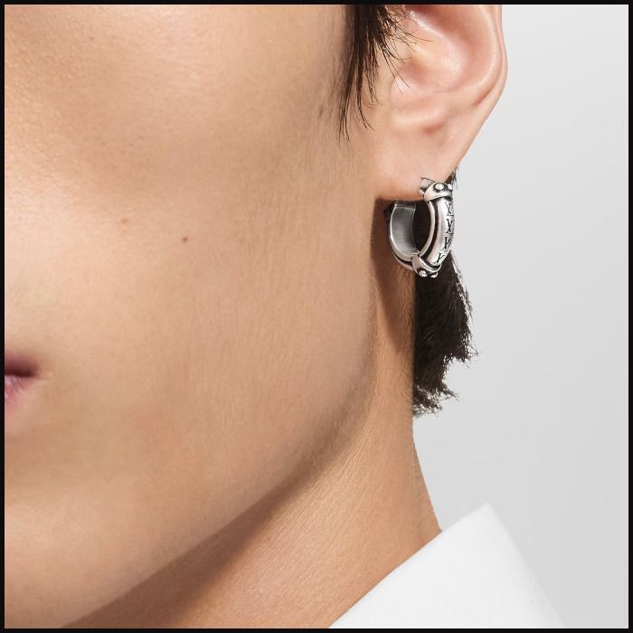 Louis Vuitton 】フープピアス・LV ロジン (Louis Vuitton/ピアス