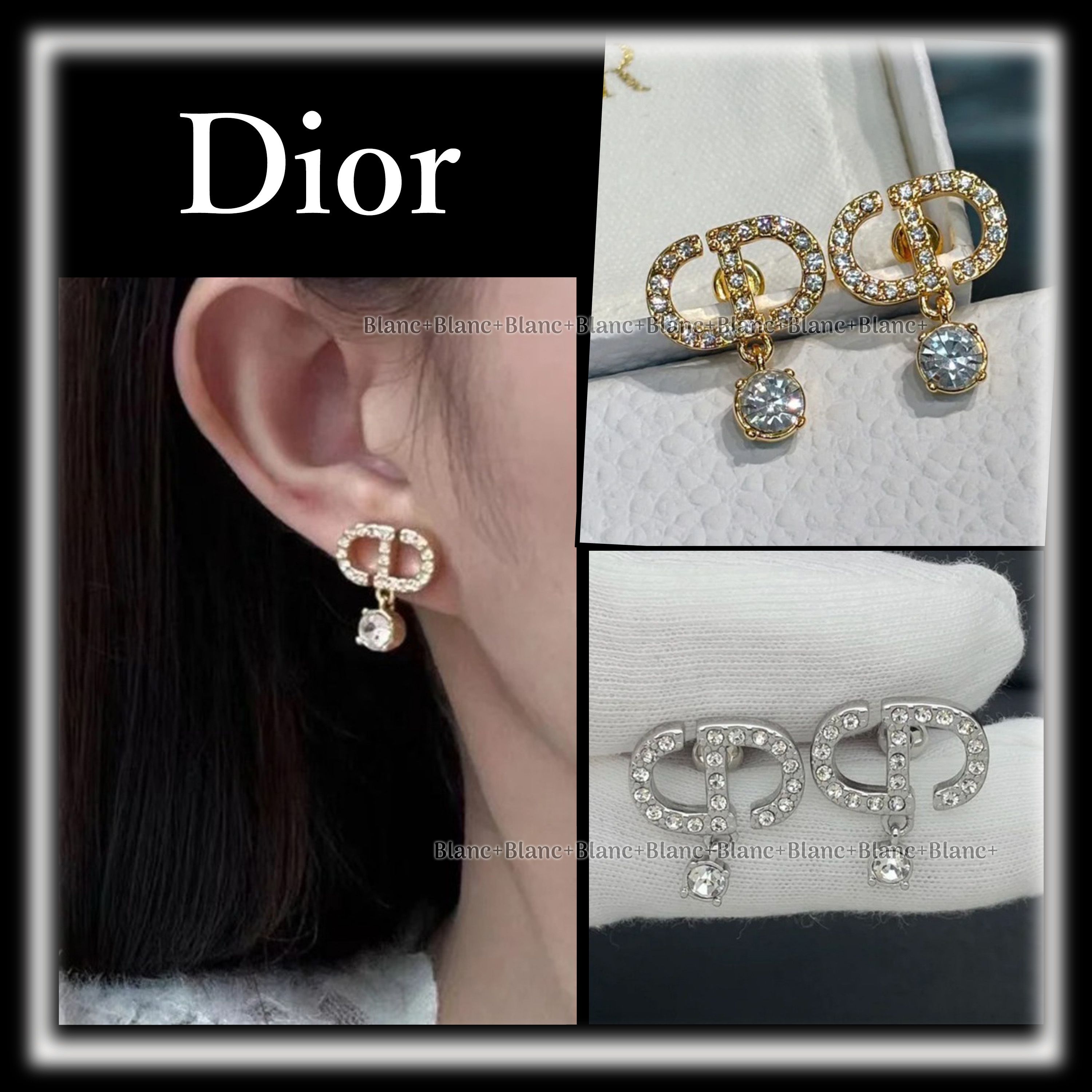 きらめきを纏う瞬間♡【Dior】Petit CD ピアス (Dior/ピアス