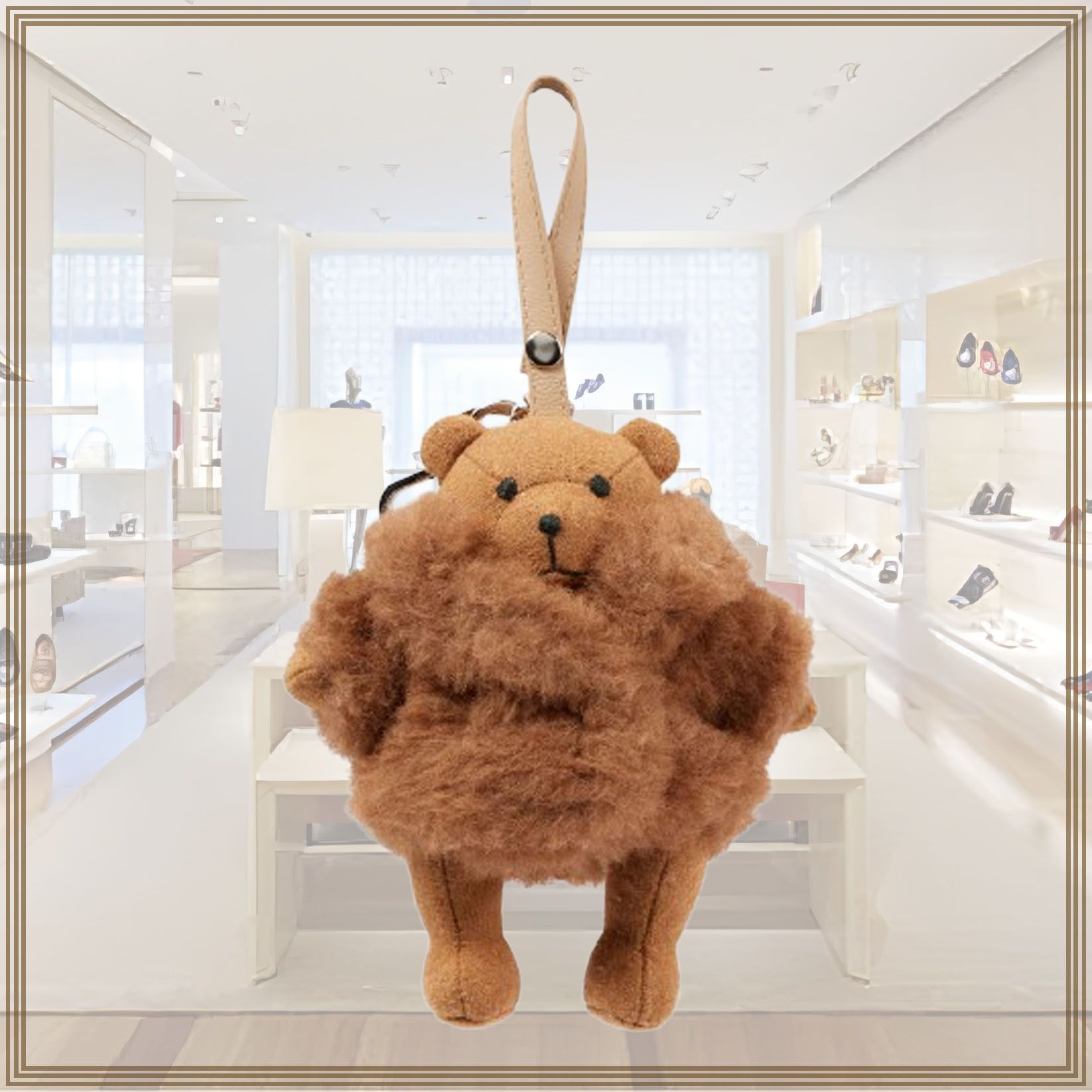 Max Mara☆可愛いテディベア バッグチャーム (Max Mara/バッグチャーム