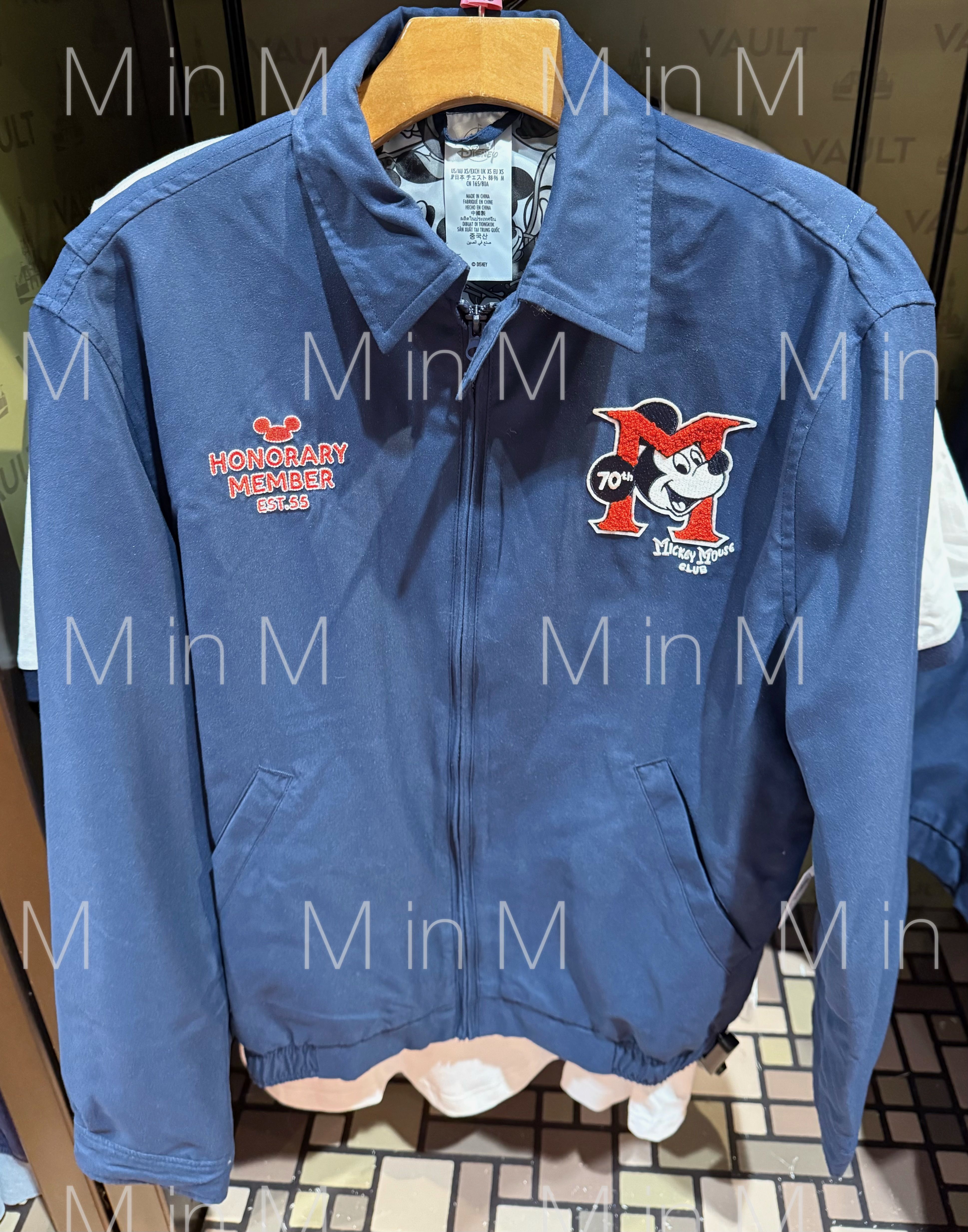 Disney】ミッキーマウスクラブ 70周年記念 男女兼用ジャケット (Disney