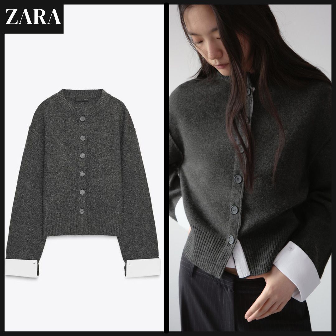 ZARA】コンビニットカーディガン (ZARA/カーディガン) 122693535【BUYMA】