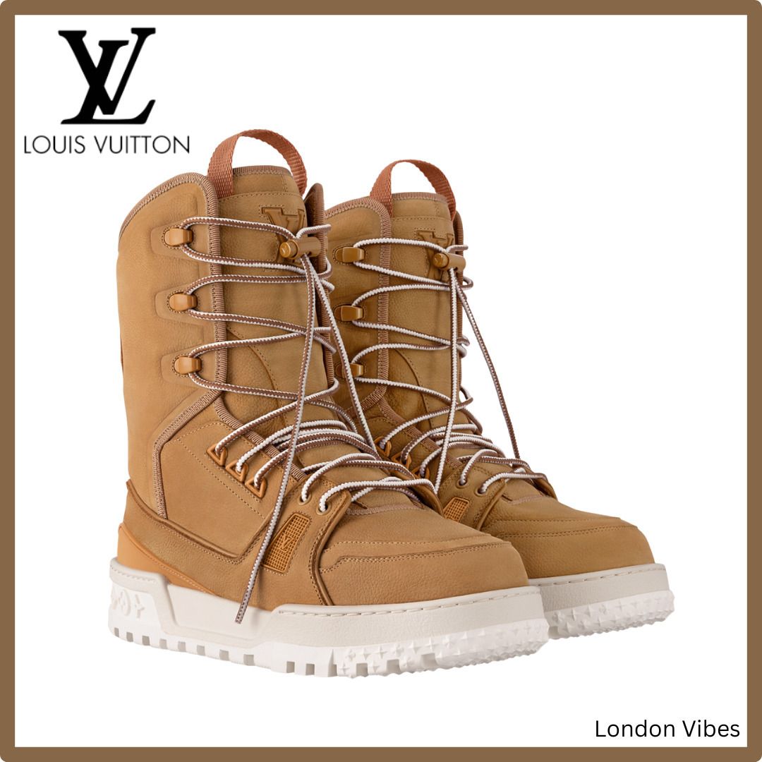スキーシーズンに◎ Louis Vuitton スノーブーツ スエード (Louis