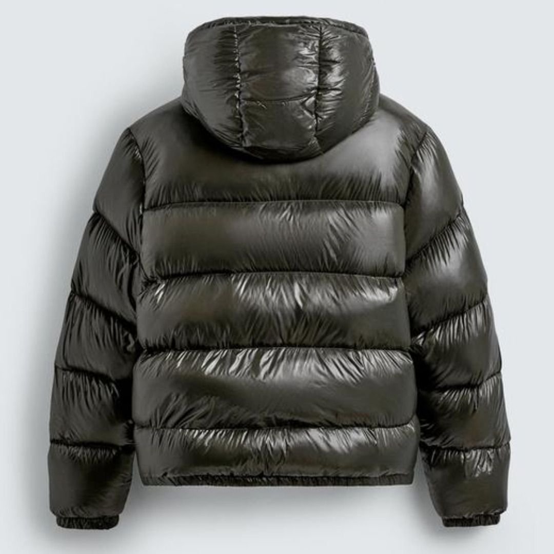 ZARA］撥水加工100％フェザーダウンジャケット (ZARA/ダウンジャケット