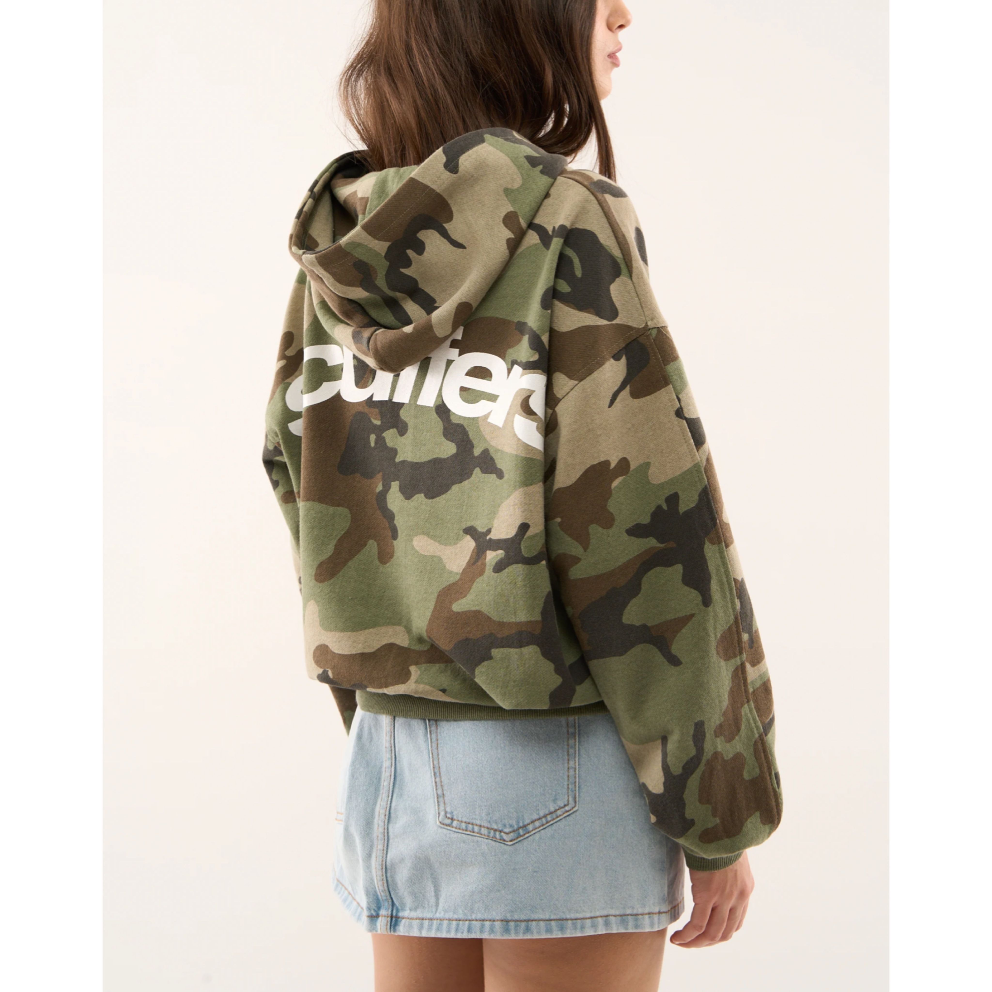 SCUFFERS SCFF Camo Zipper 長袖ジップパーカー 関税送料無料