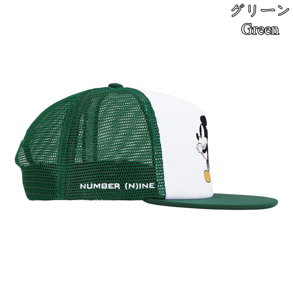 Supreme x Number (N)ine x Mickey Mouse】Mesh Back 5-Panel (Supreme
