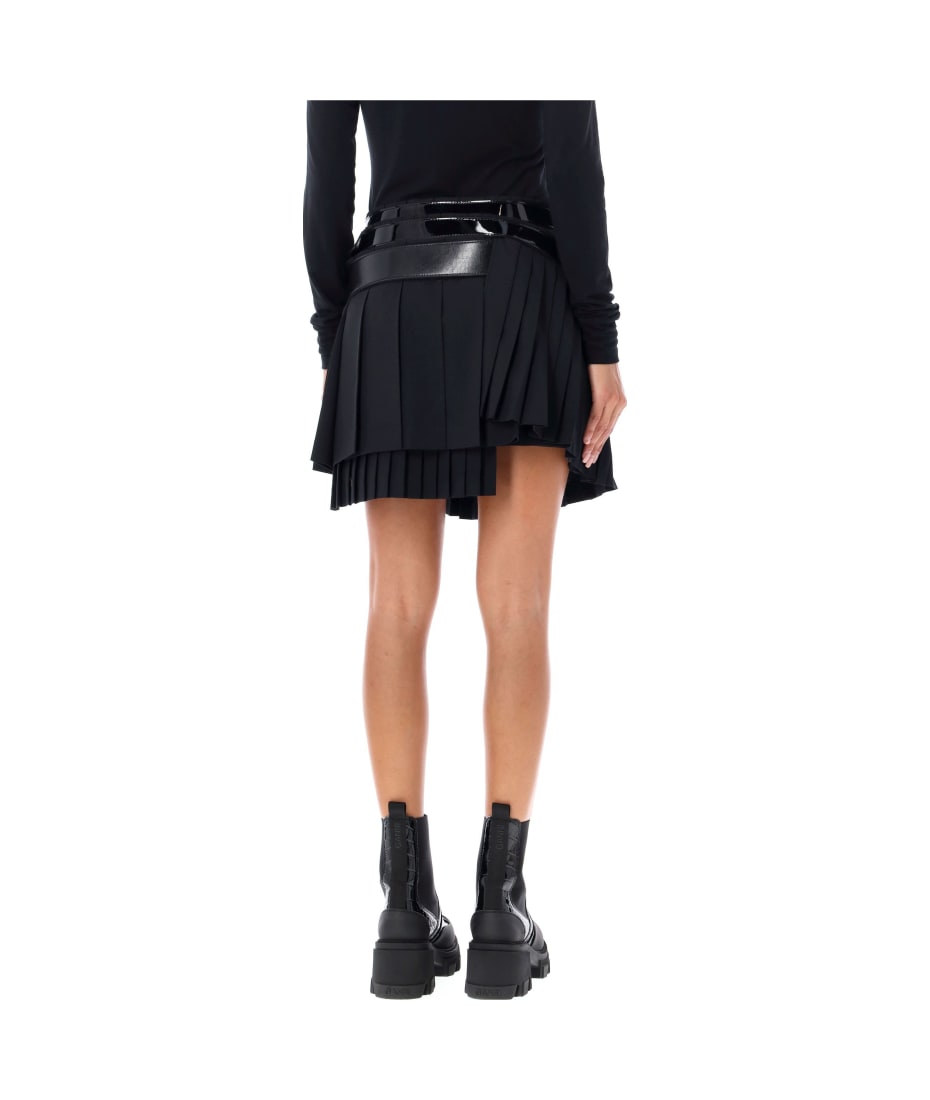 Junya Watanabe Belted Pleated Mini Skirt スカート 通販 | italist