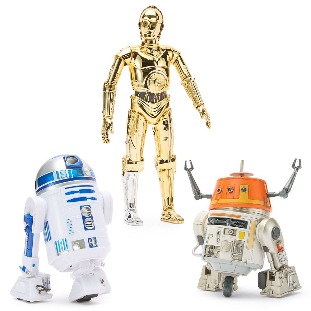 R2-D2, C-3PO and C1-10P Talking Action Figure Set – Star Wars