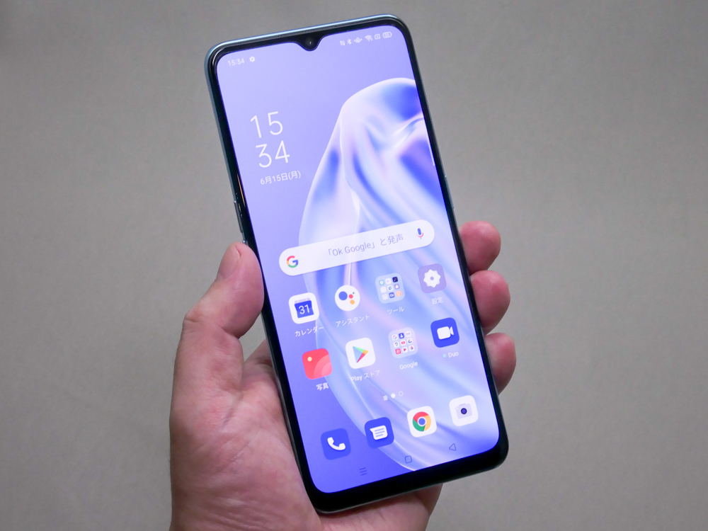 オッポがSIMフリースマホ「Reno3 A」発表、4眼カメラや急速充電に対応