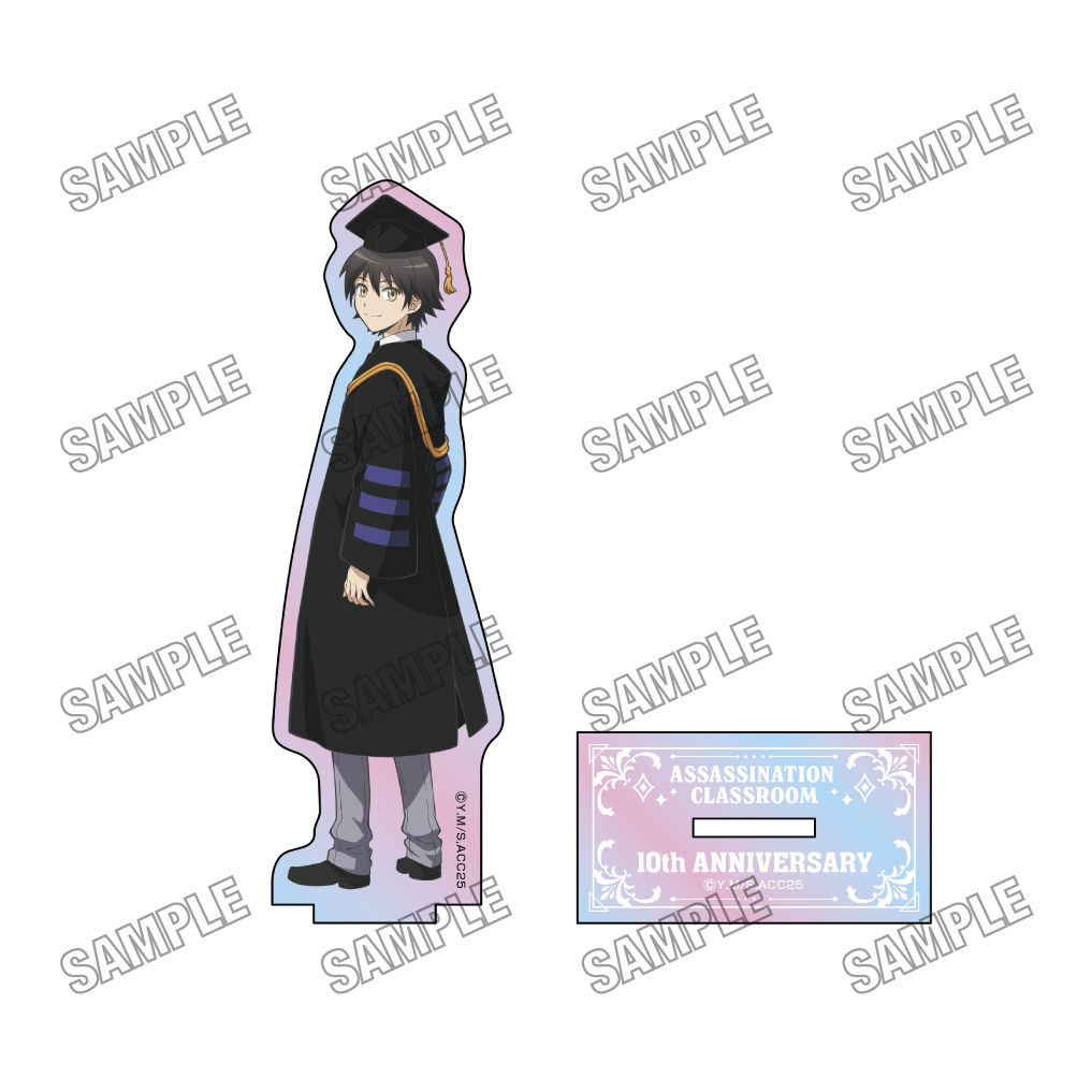 暗殺教室_オーロラアクリルスタンド【10周年ver.】⑤磯貝悠馬 | 公式
