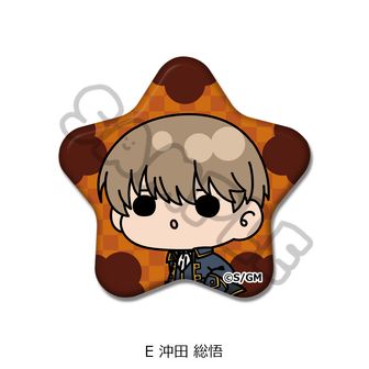 新劇場版 銀魂 -吉原大炎上-_星型缶バッジ mochochoシリーズ D 土方十