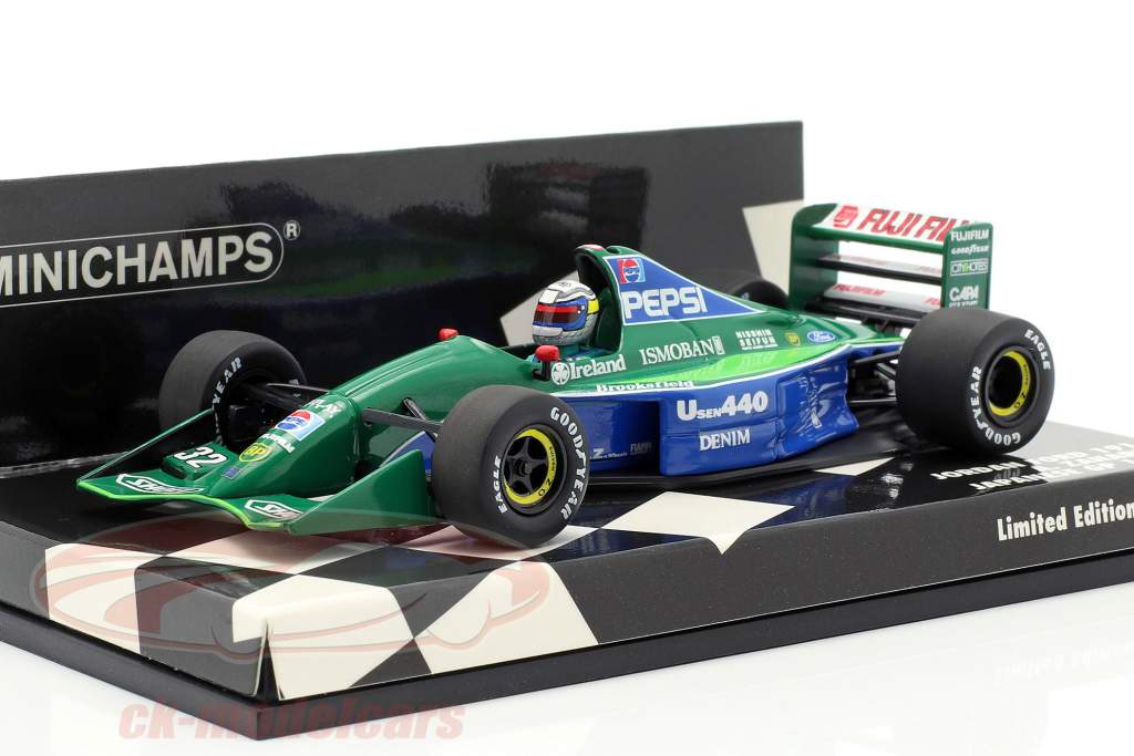 Minichamps 1:43 Alessandro Zanardi Jordan 191 #32 japanese GP