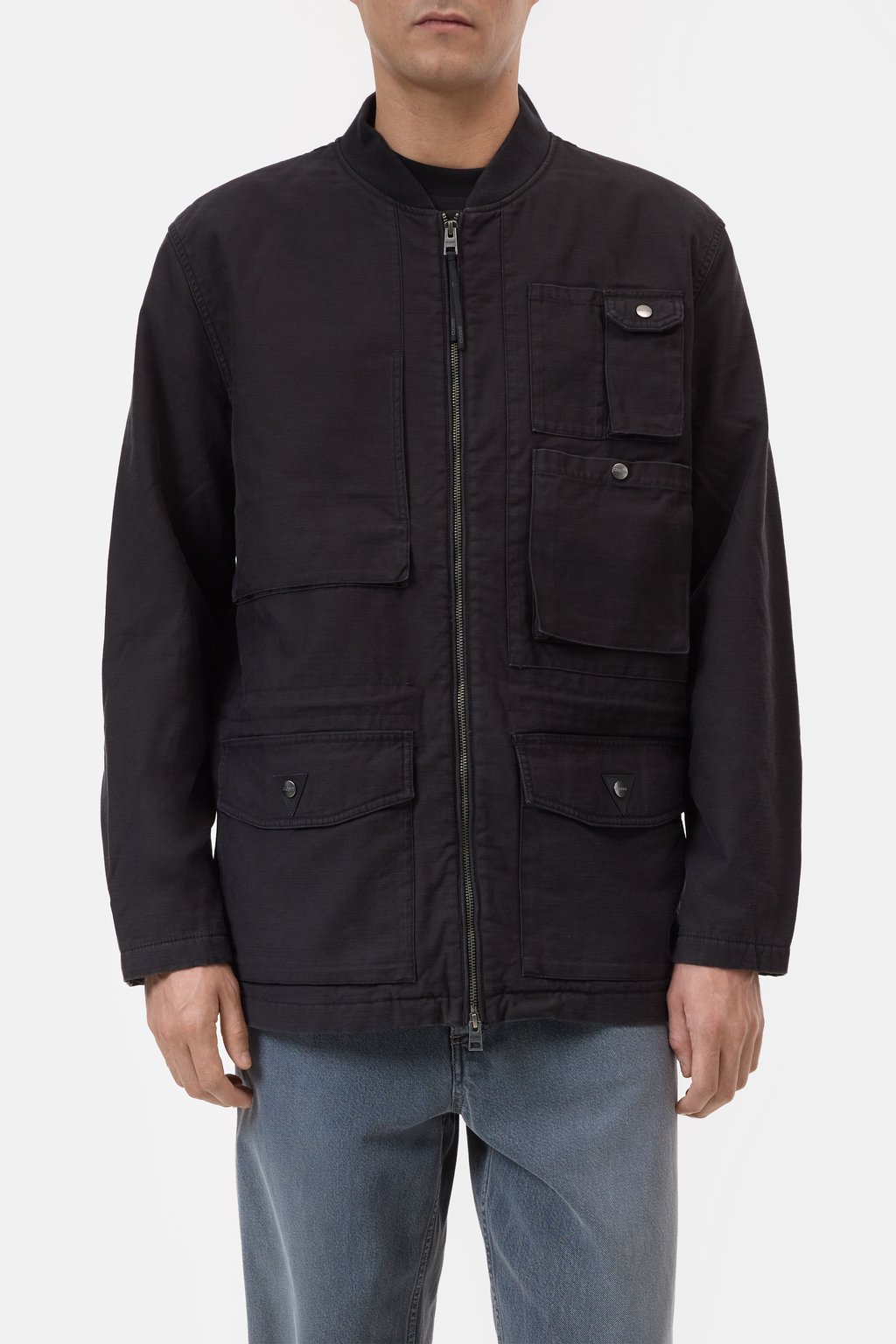 Field jacket made of cotton | Closed