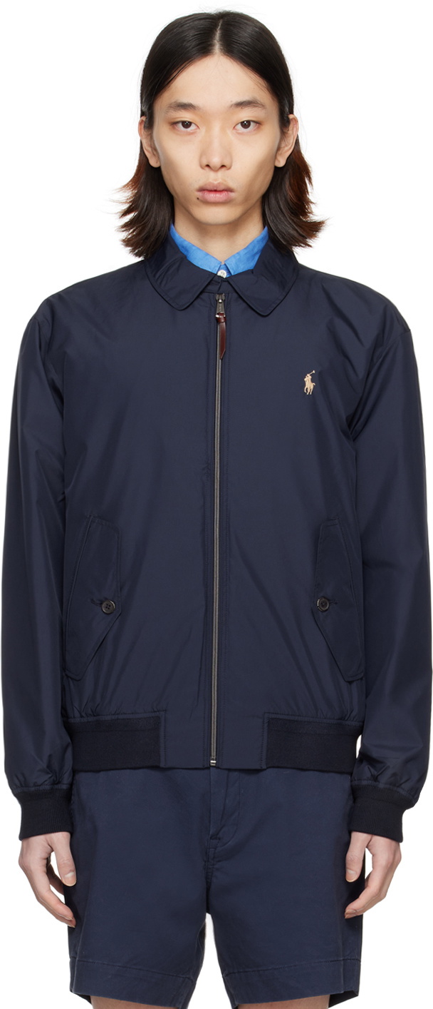 Polo Ralph Lauren Navy Packable Jacket Polo Ralph Lauren