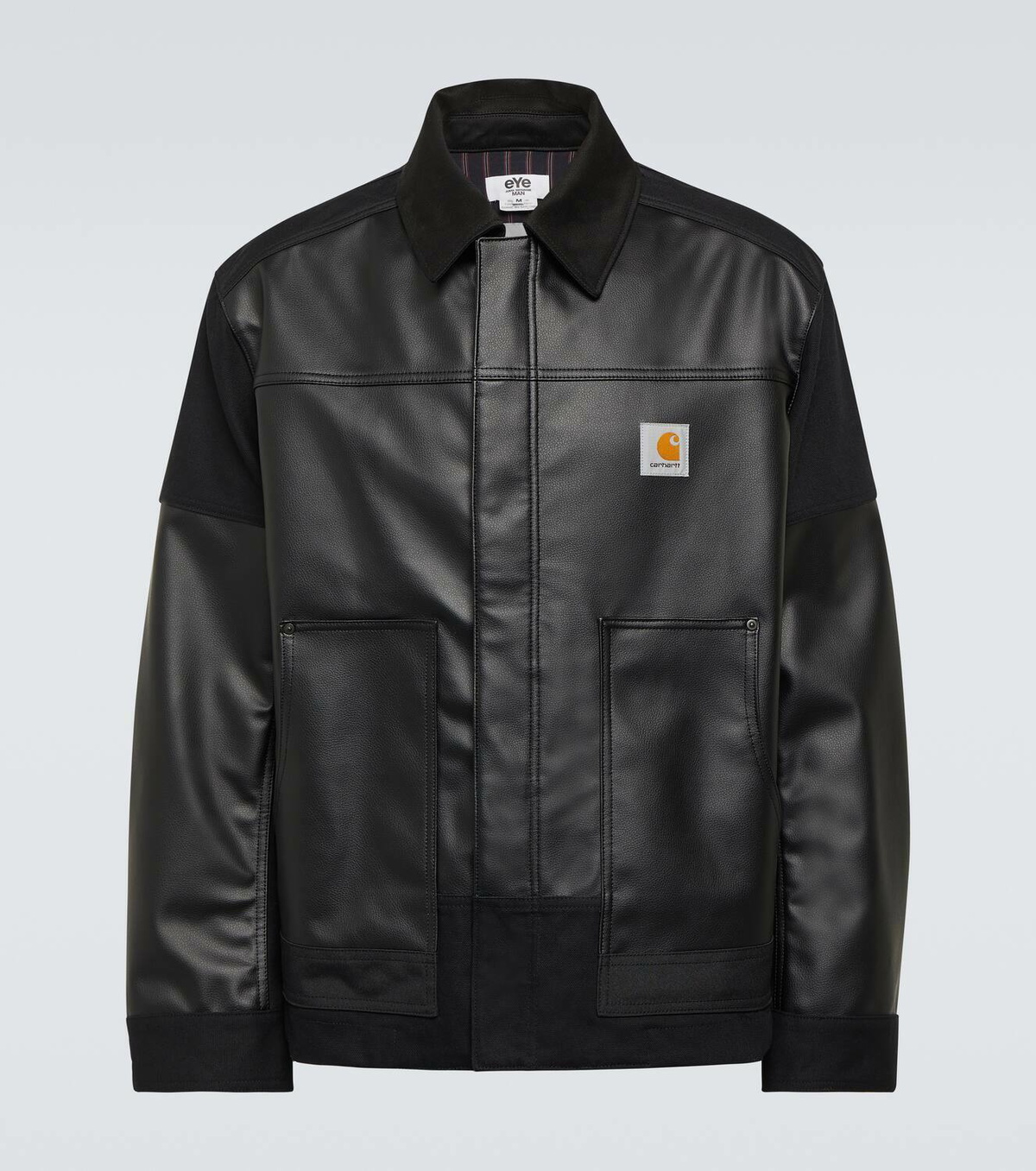 Junya Watanabe x Carhartt faux leather jacket Junya Watanabe