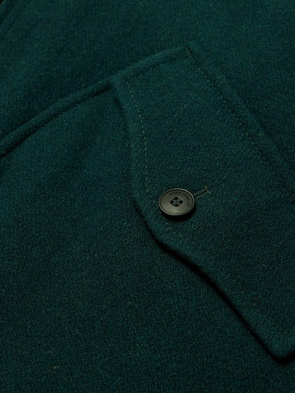 Nudie Jeans - Blake Wool-Blend Jacket - Green Nudie Jeans Co