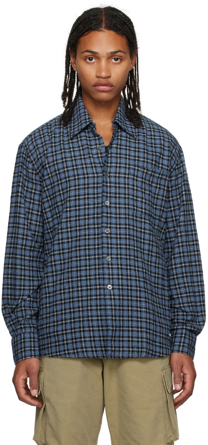 Our Legacy Blue Above Shirt Our Legacy