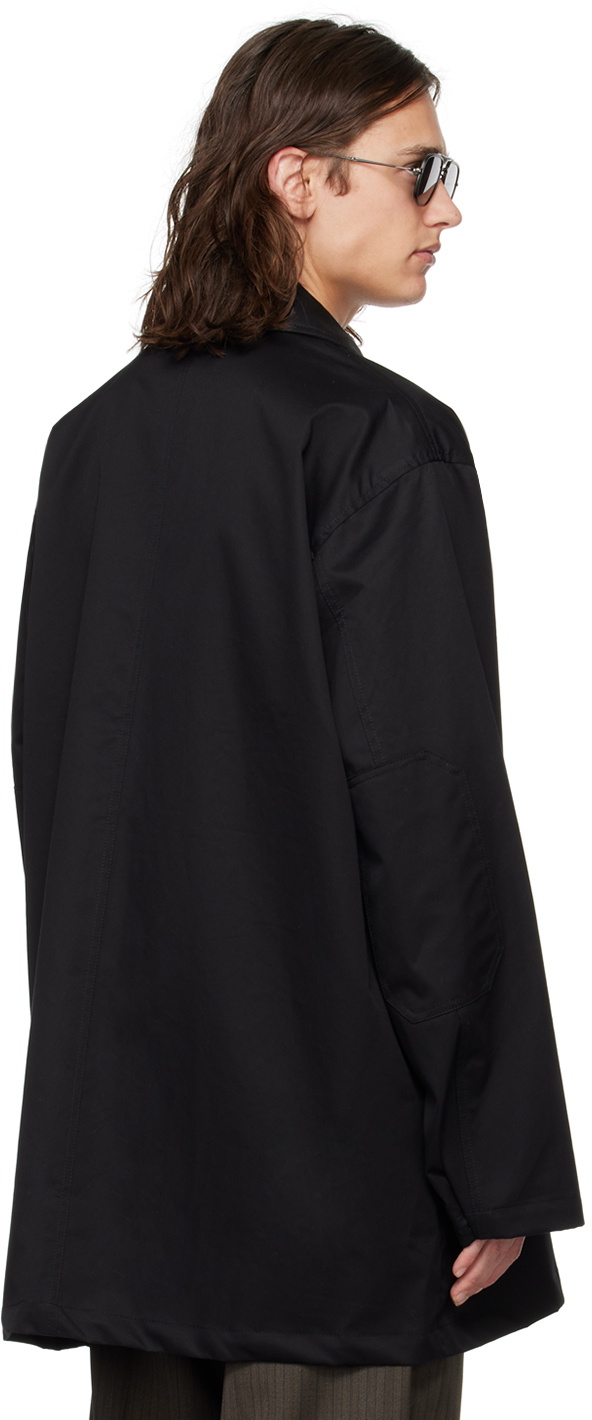 mfpen Black Carless Coat mfpen