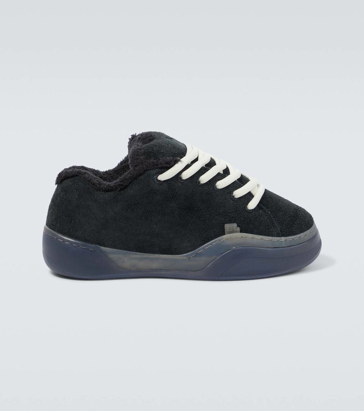 ERL Vamps Skate terry-trimmed suede sneakers ERL
