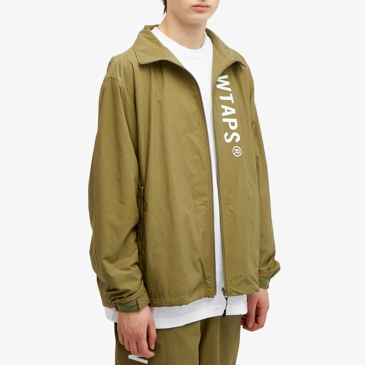WTAPS Men's 01 Track Jacket in Olive Drab WTAPS