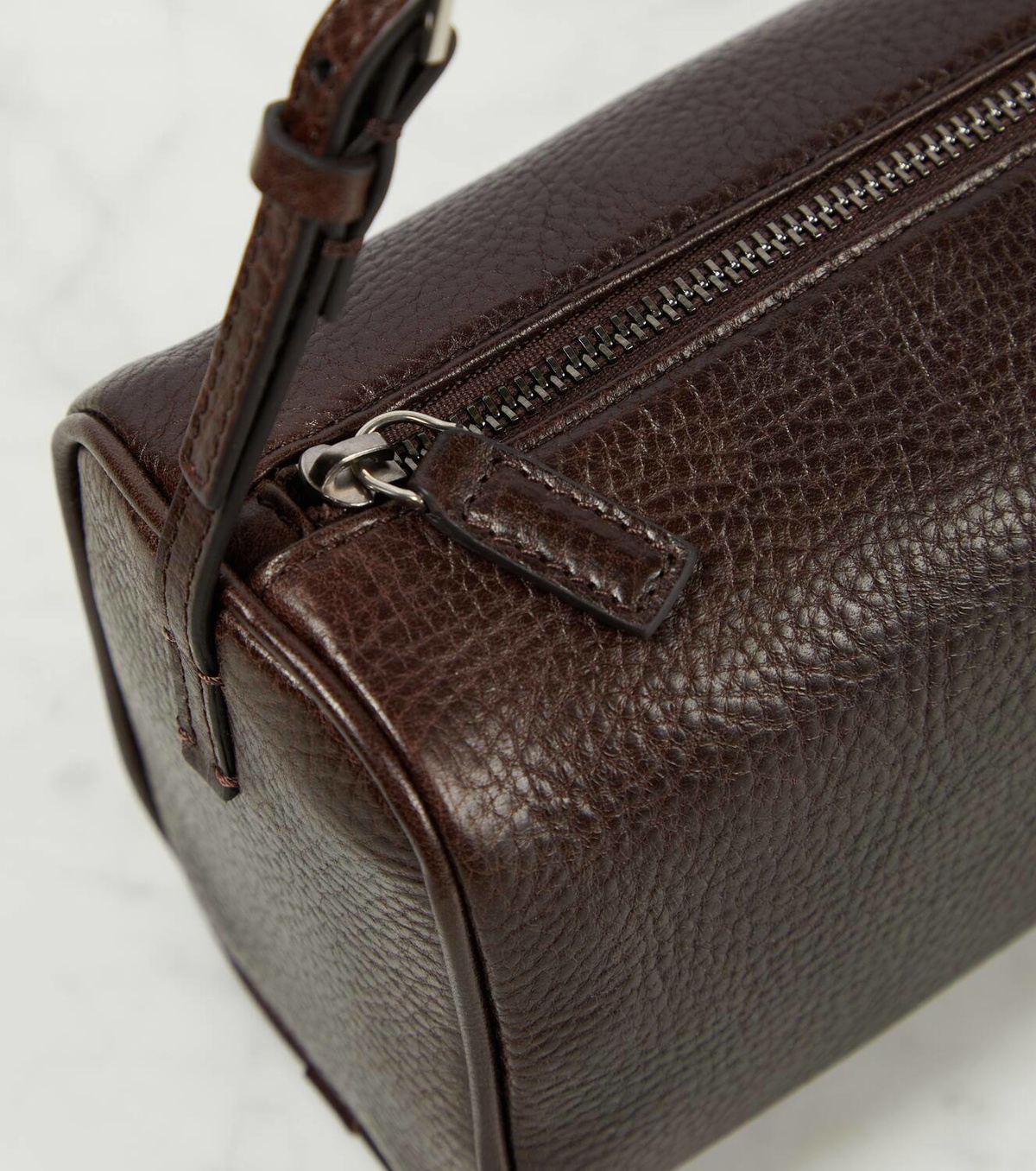 The Row 90s leather shoulder bag The Row