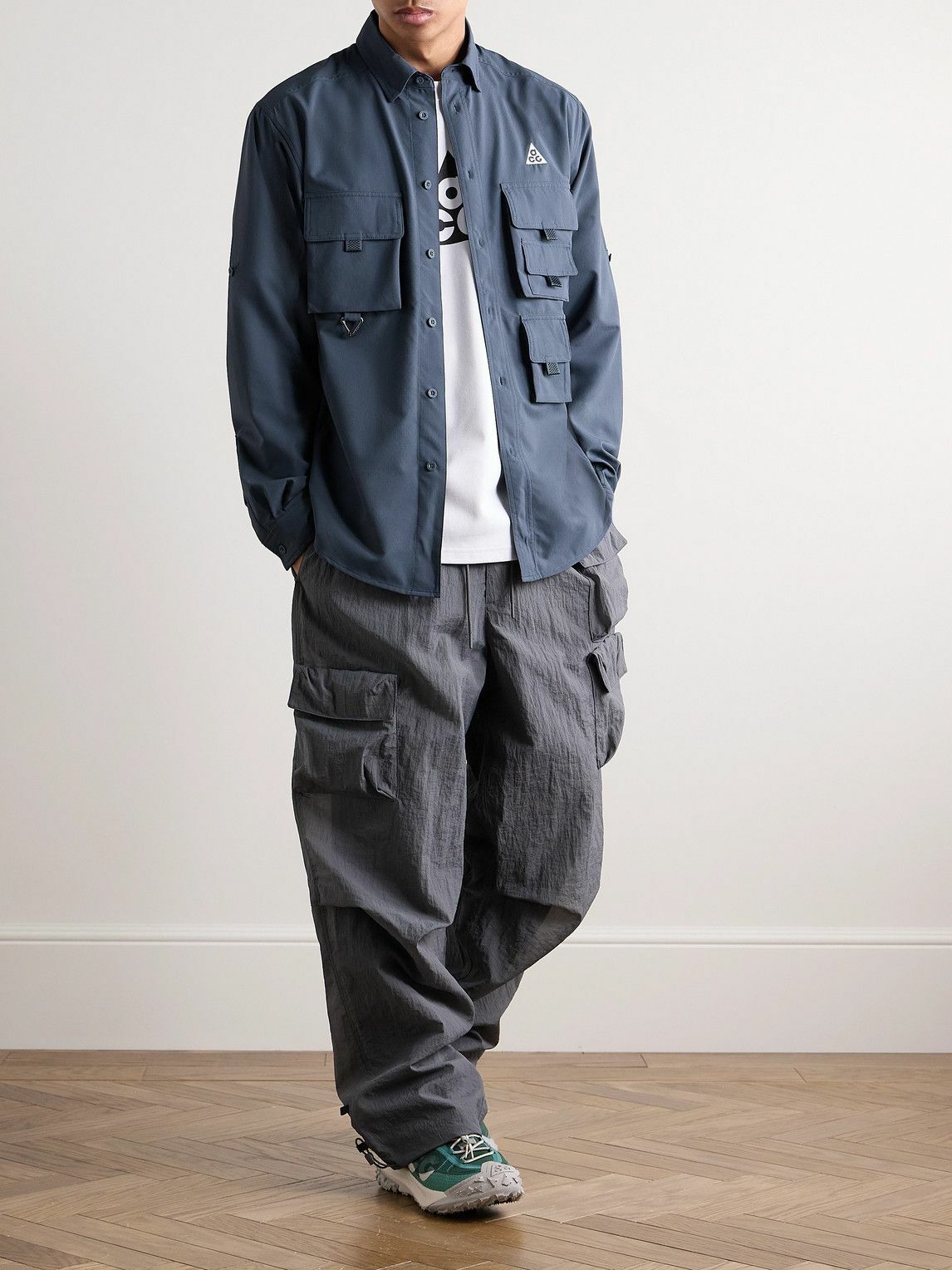 Nike - ACG Devastation Trail Dri-FIT UV Shirt - Gray Nike